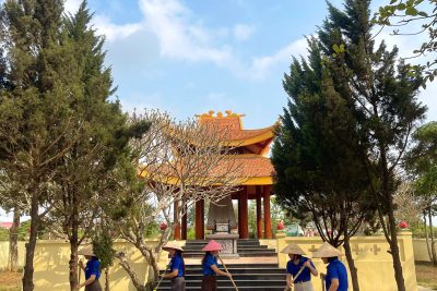 🌿🌼 HOẠT ĐỘNG DỌN DẸP VỆ SINH – CHÀO MỪNG 26/3 🌼🌿