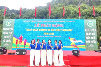 Trường Mầm non Sơn Lai hưởng ứng “Ngày chạy Olympic vì sức khoẻ toàn dân” năm 2026