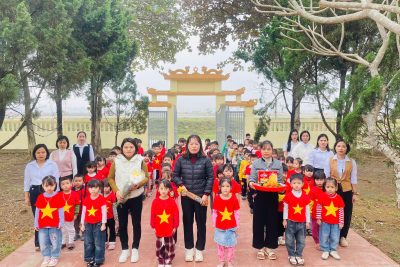 🌼 HOẠT ĐỘNG GIÁO DỤC TRUYỀN THỐNG – UỐNG NƯỚC NHỚ NGUỒN 🌼